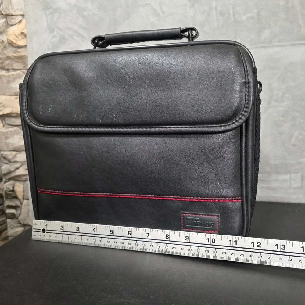 Targus Padded Camera Electronics Travel Bag Case Black FAIR Protective‎ Vintage